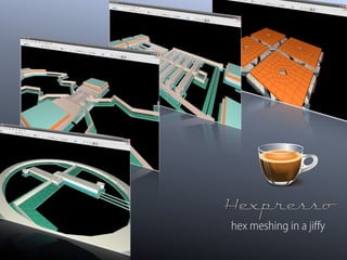 hex meshing in a jiﬀy
 