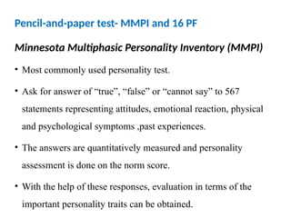 Intelligence content for applied psychology | PPTX
