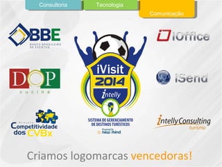 Comunicação Tecnologia Consultoria Criamos logomarcas  vencedoras!   