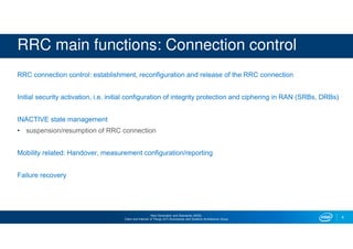 Rrc Protocol Overview 5G NR Radio Protocols by Intel | PDF