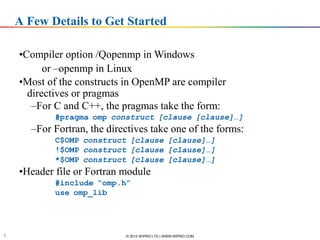 Omp Software Intel open mp | PDF