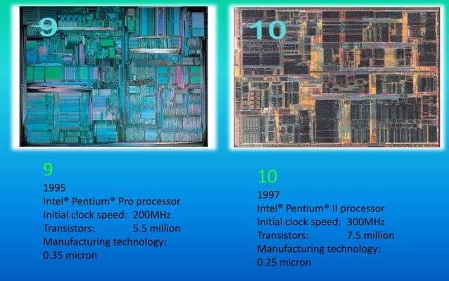 Intel proccessor manufacturing | PPTX