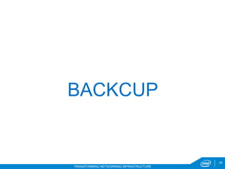 28
TRANSFORMING NETWORKING INFRASTRUCTURE
BACKCUP
6/20/17
 