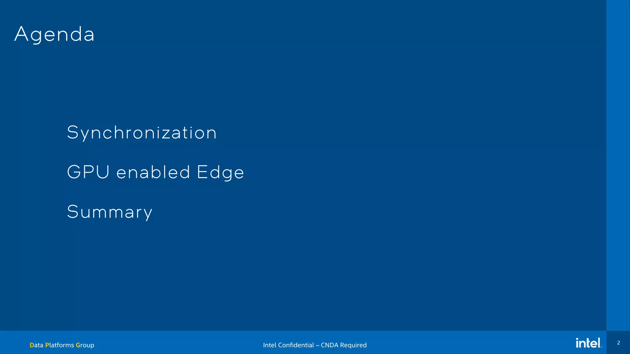 intel Sync. & Edge Solution udpate xEng-v1.0.pptx | Computer Networking ...