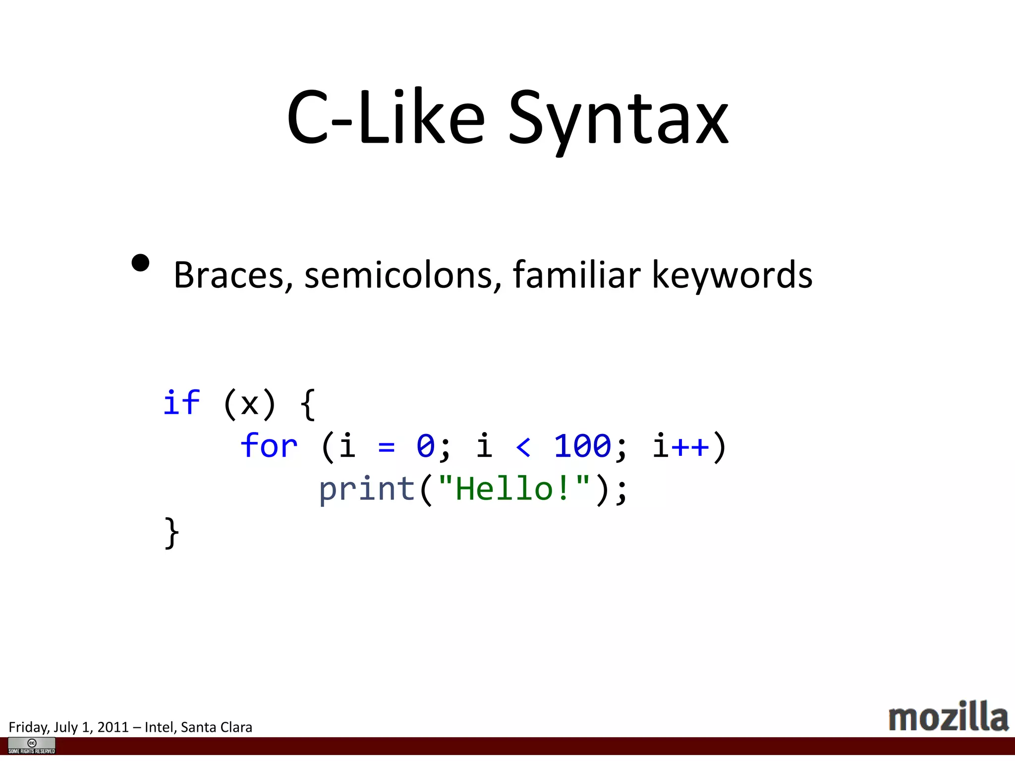 CSSCascading Style SheetsSeparates presentation from content<b class=”warning”>This is red</b>.warning {color: red;text-decoration: underline;}