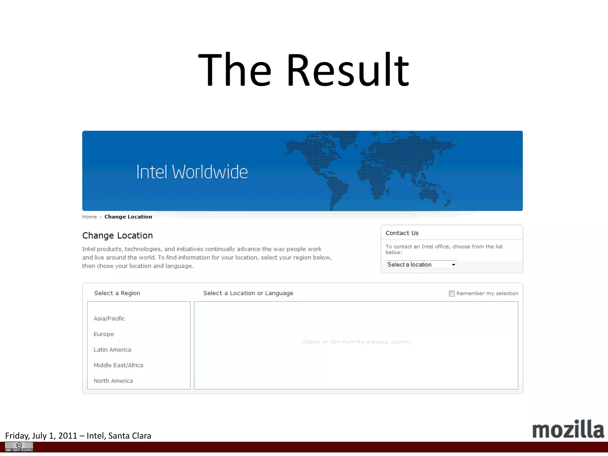 Displaying a WebpageLayout engine applies CSS to DOMComputes geometry of elementsJavaScript engine executes codeThis can change DOM, triggers “reflow”Finished layout is sent to graphics layer