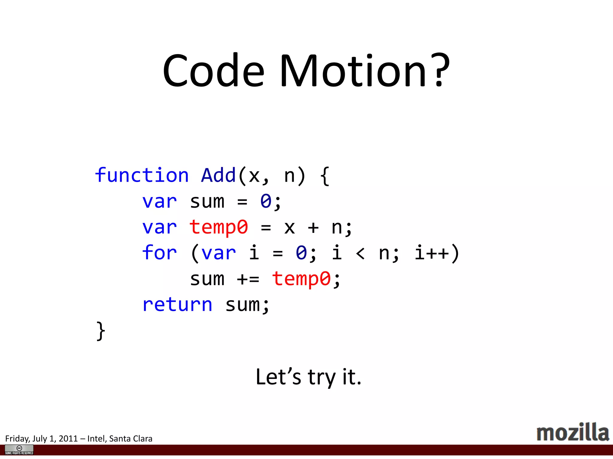 Basic JIT – Object Accessx.yis multiple dictionary searches!