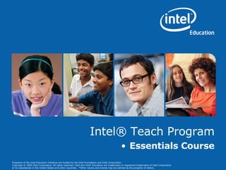 Intel® Teach Program ,[object Object]