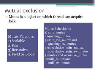 Intel thread building blocks | PDF