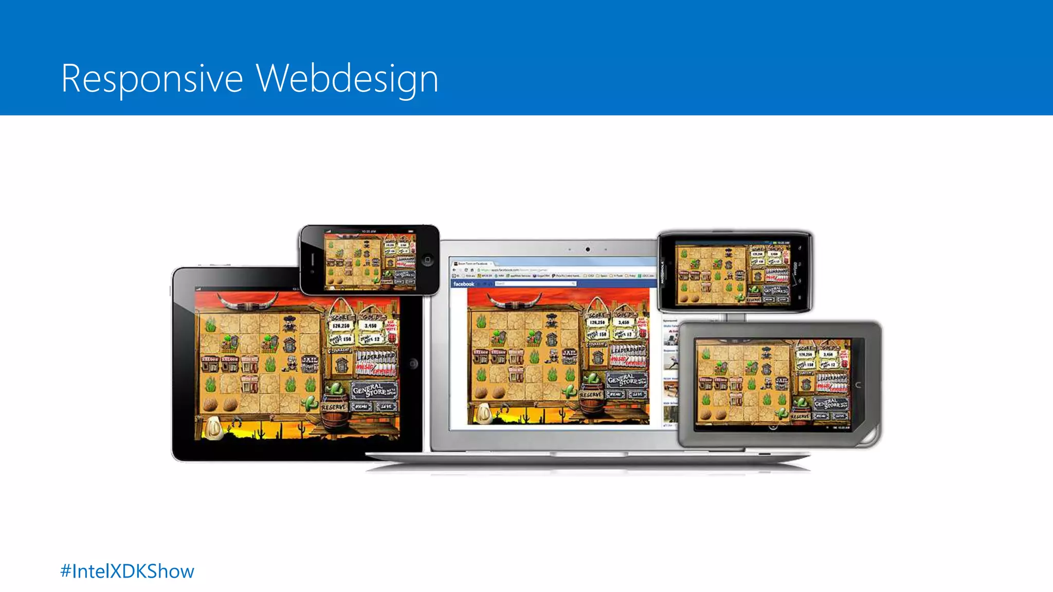 Responsive Webdesign
#IntelXDKShow
 