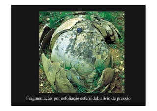 Fragmentação por esfoliação esferoidal: alívio de pressão
                                           Fig. 7.14
 