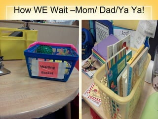 How WE Wait –Mom/ Dad/Ya Ya! 