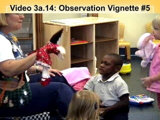 Video 3a.14: Observation Vignette #5 