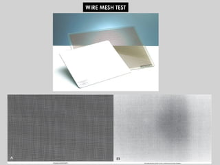 18
WIRE MESH TEST
 