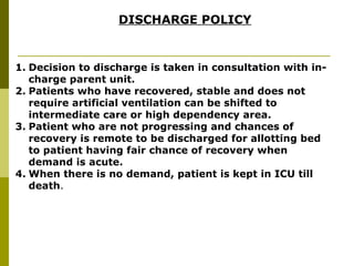 Intensive care services | PPT