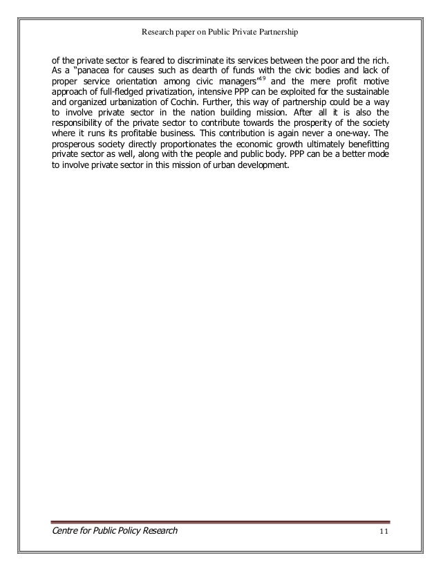 public private partnership research paper And inputs on the white paper heartfelt appreciation to the core research team from hosmac a public-private partnership. public private partnership research paper And inputs on the white paper heartfelt appreciation to the core research team from hosmac a public-private partnership.