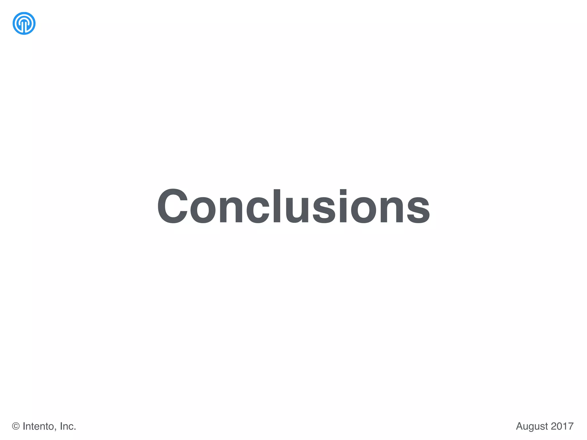 Conclusions
August 2017© Intento, Inc.
 