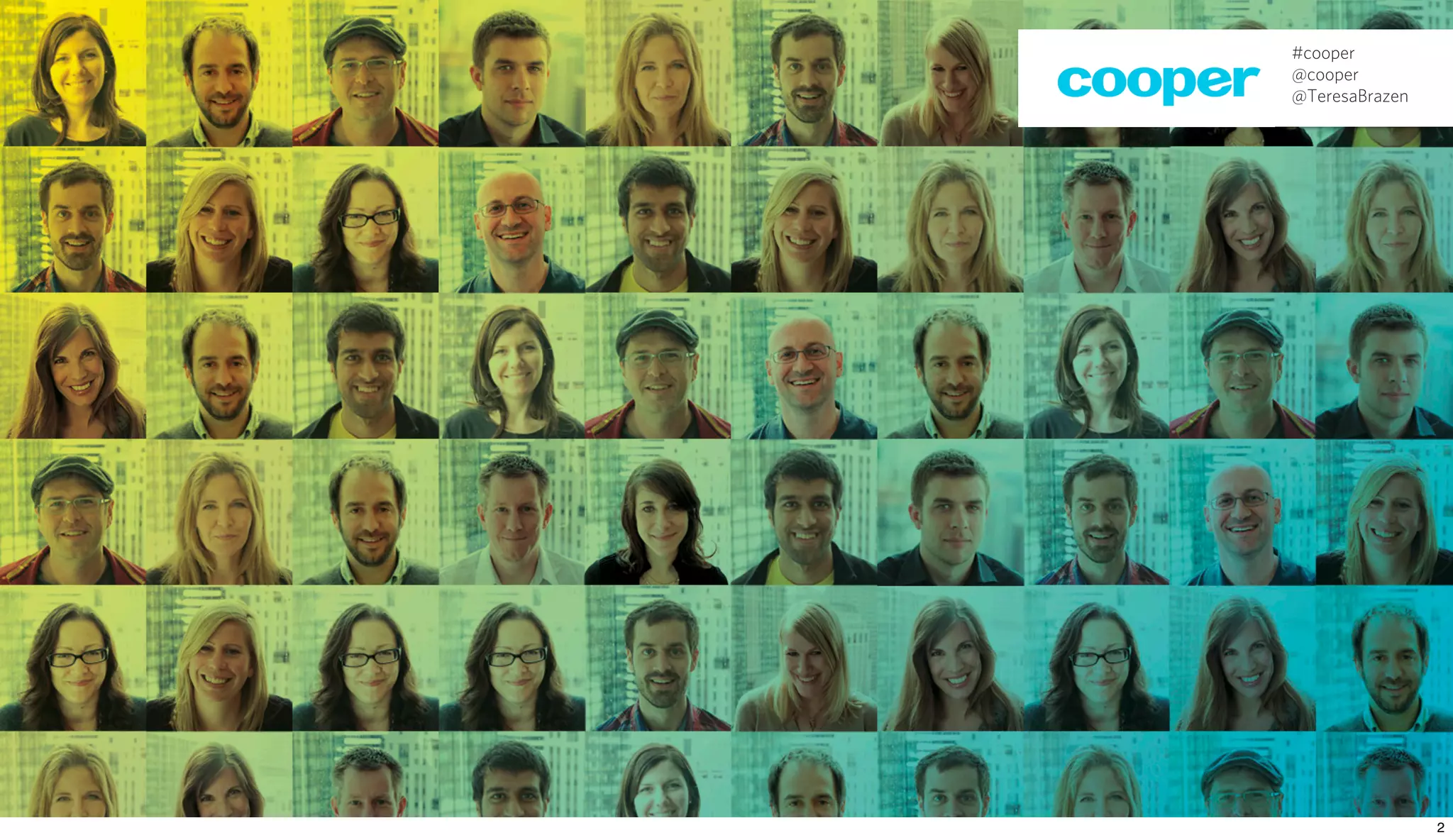 #cooper
@cooper
@TeresaBrazen




                2
 