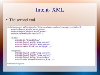 Intent in android | PDF