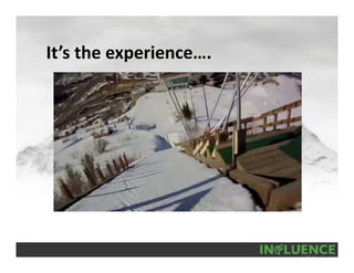 It’s the experience….
 