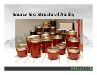 Source Six: Structural Ability
 