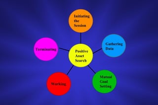 Positive Asset Search Initiating the Session Gathering   Data Mutual Goal Setting Working Terminating 