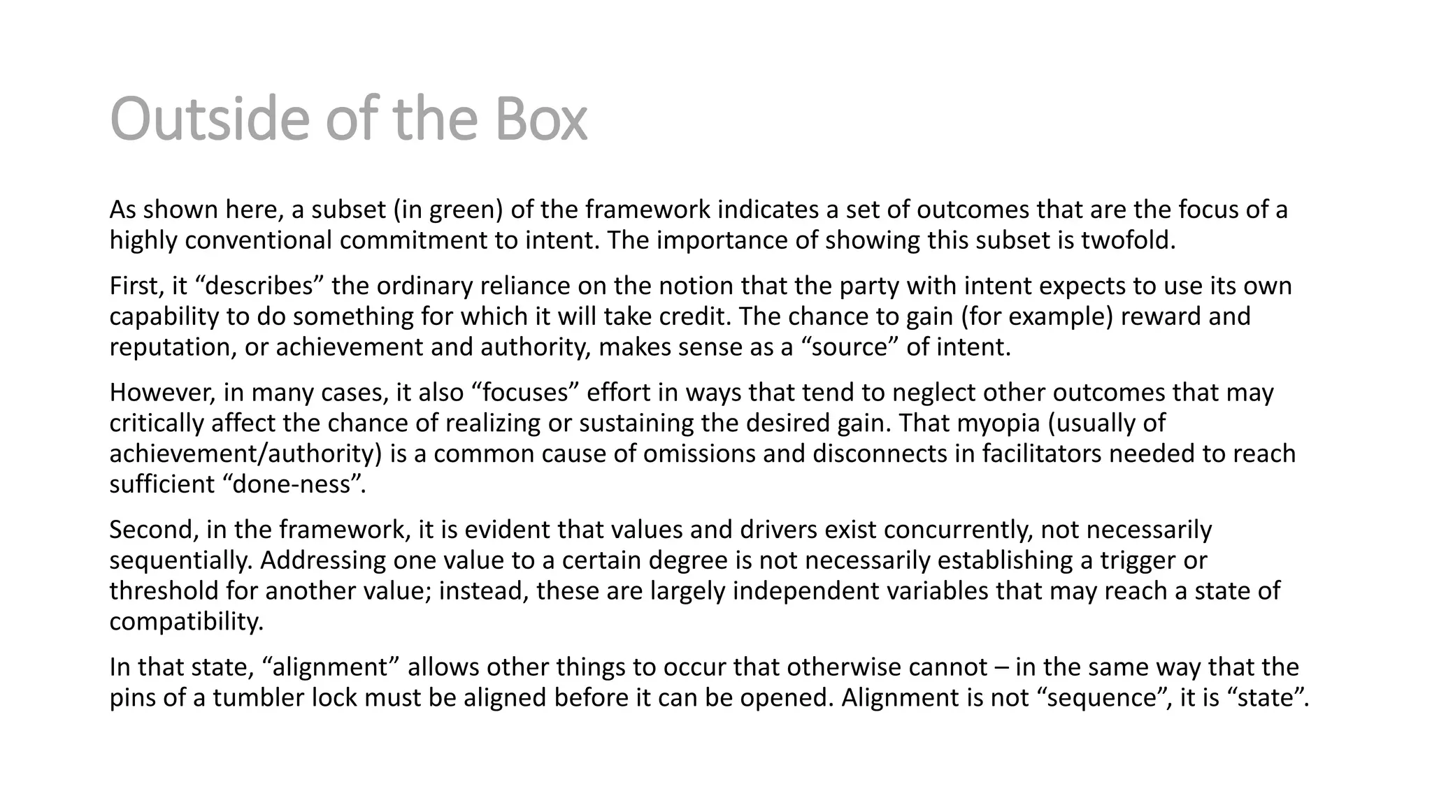 Intentionality: A Cross-Disciplinary Explanation | PPT