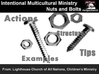 Intentionality in Action: Lighthouse Church of All Nations, Children's Ministry (PerSpectives 12)