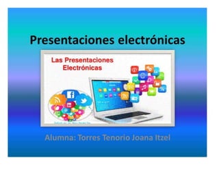 Presentaciones electrónicas