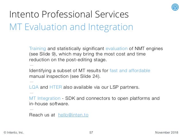 State Of The Domain Adaptive Machine Translation By Intento November