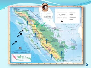 jalan
batas daerah
sungai
rel kereta api
gunung