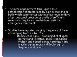 ENDODONTIC FLARE UPS | PPTX