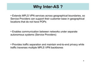 Inter-AS MPLS VPN Deployment