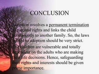 Inter Country Adoption