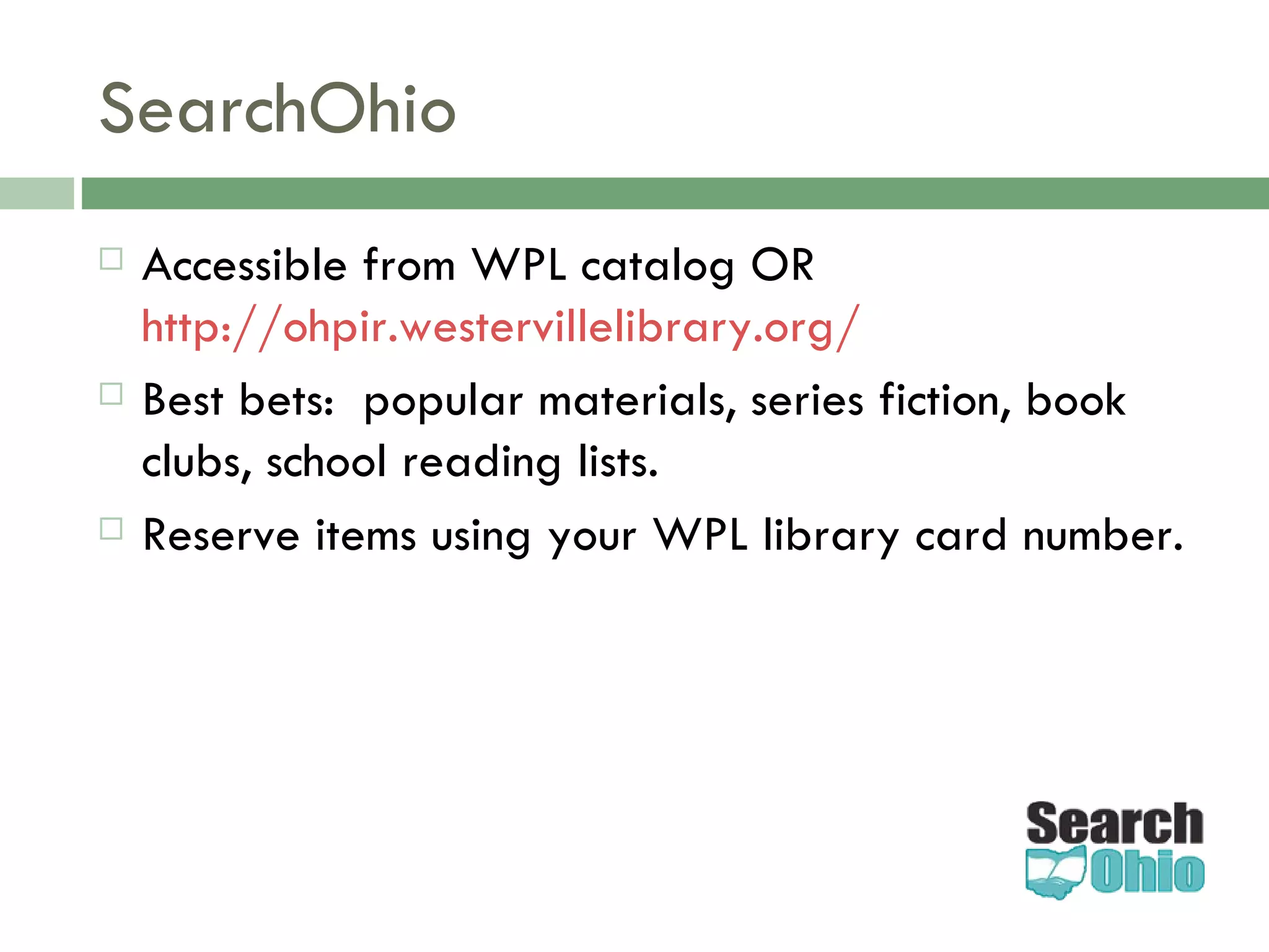 Inter Library Loan (Ill) PPT