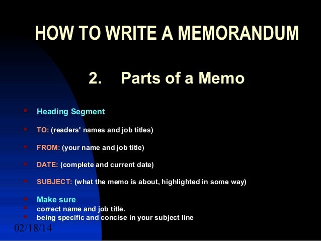 Inter office memorandum and informal (short) report Inter office memorandum and informal (short) report