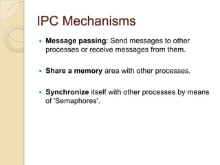 Inter Process Communication Presentation[1] Slide 5