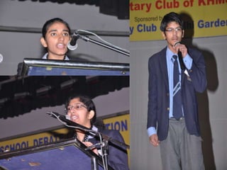 Inter school debate 2011