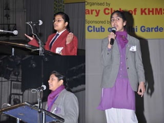 Inter school debate 2011