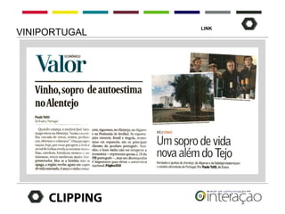 LINK
VINIPORTUGAL




     CLIPPING
 