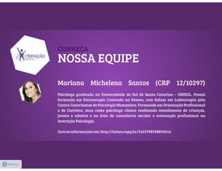 Interação Psicologia | Orientação Profissional