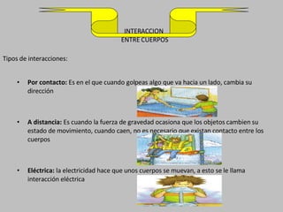 Interaccion Interaccion Entre Cuerpos | PPT