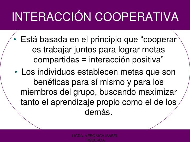 Interaccion educativa