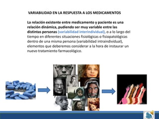 Interacciones farmacológicas de los agentes Dra. Leticia Cuñetti | PPTX