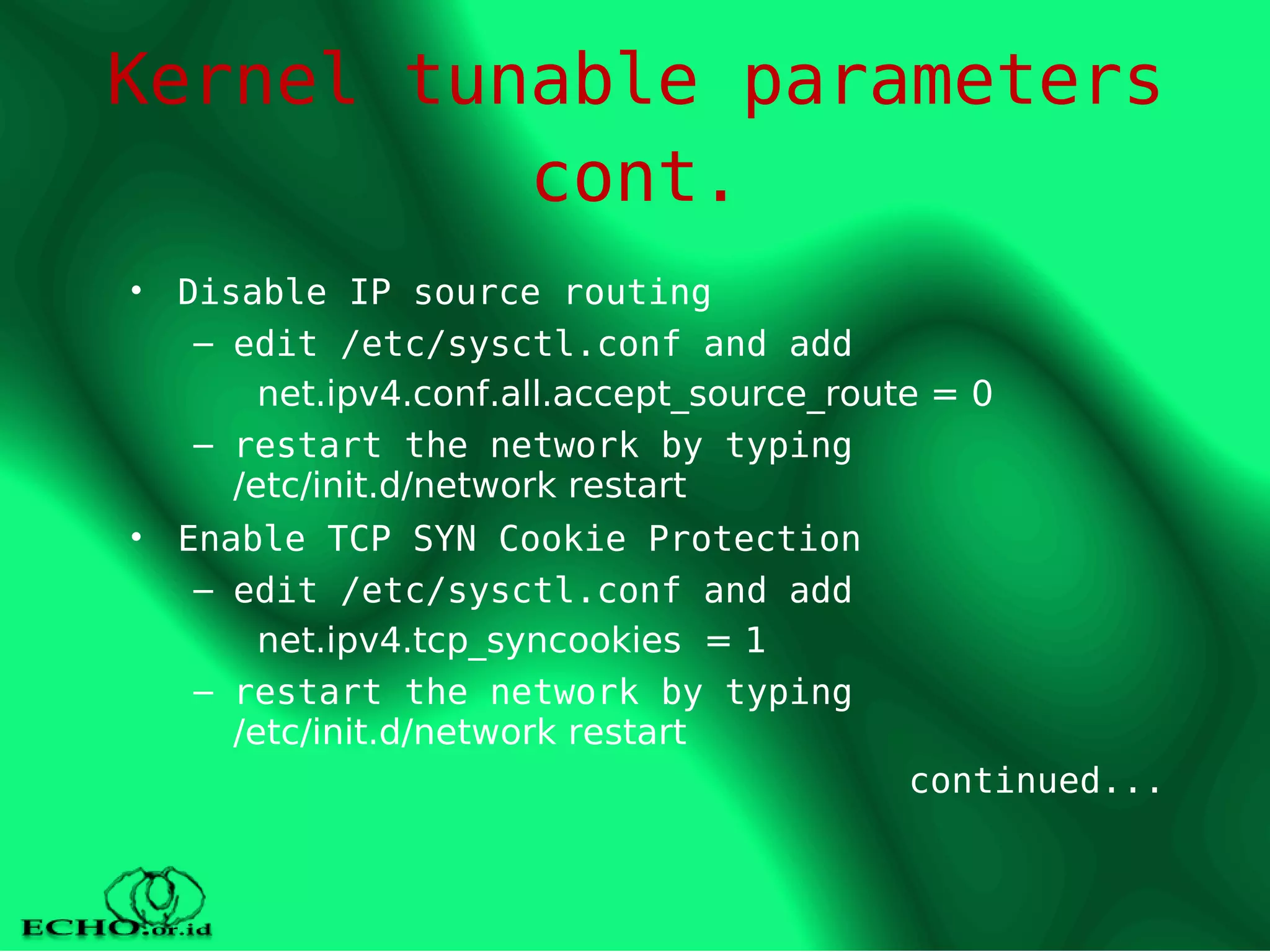 linux security: interact with linux