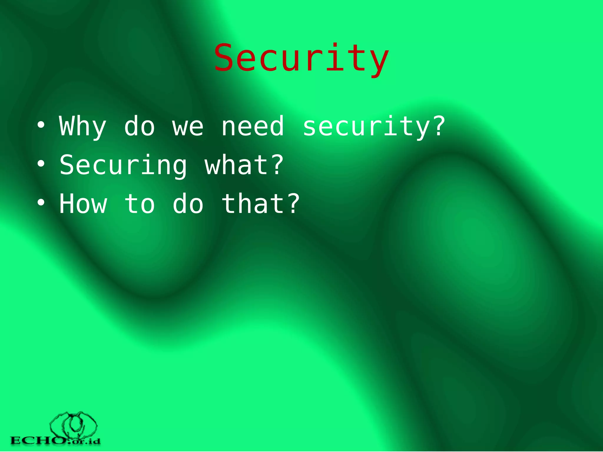 linux security: interact with linux
