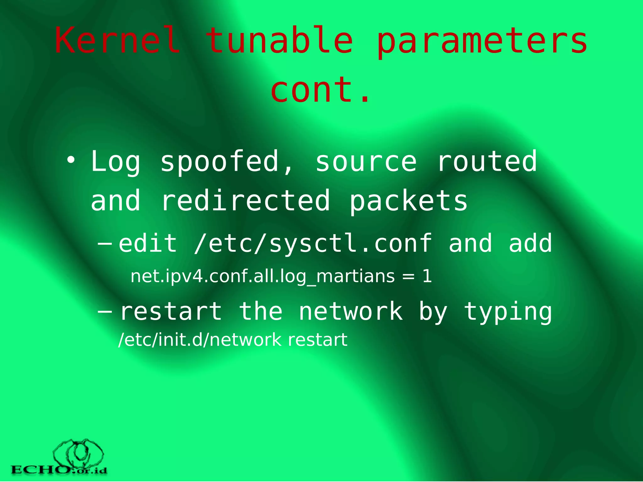 linux security: interact with linux