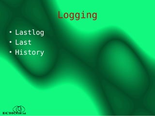 linux security: interact with linux