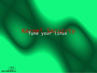 linux security: interact with linux
