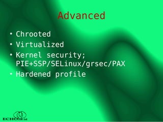 linux security: interact with linux